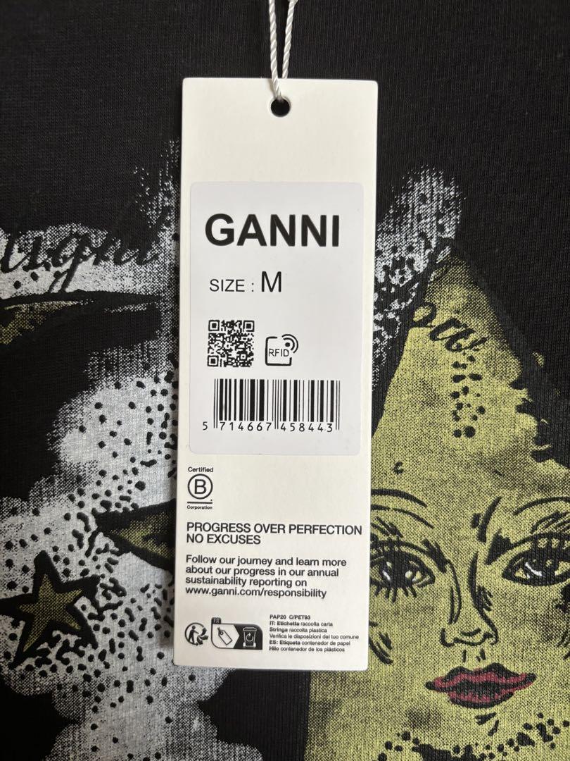 GAMINI 月と星 グラフィックTシャツ
