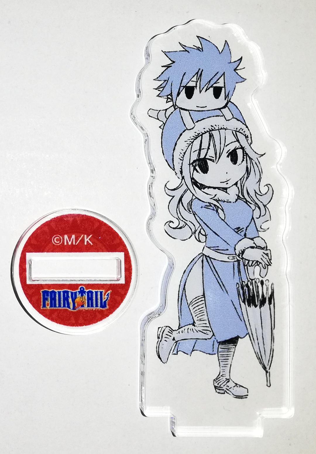 フェアリーテイル グレイ ジュビア アクリルコースター プリンセスカフェ FAIRY TAIL フェアリーテイル プリンセスカフェ グレイ ジュビア