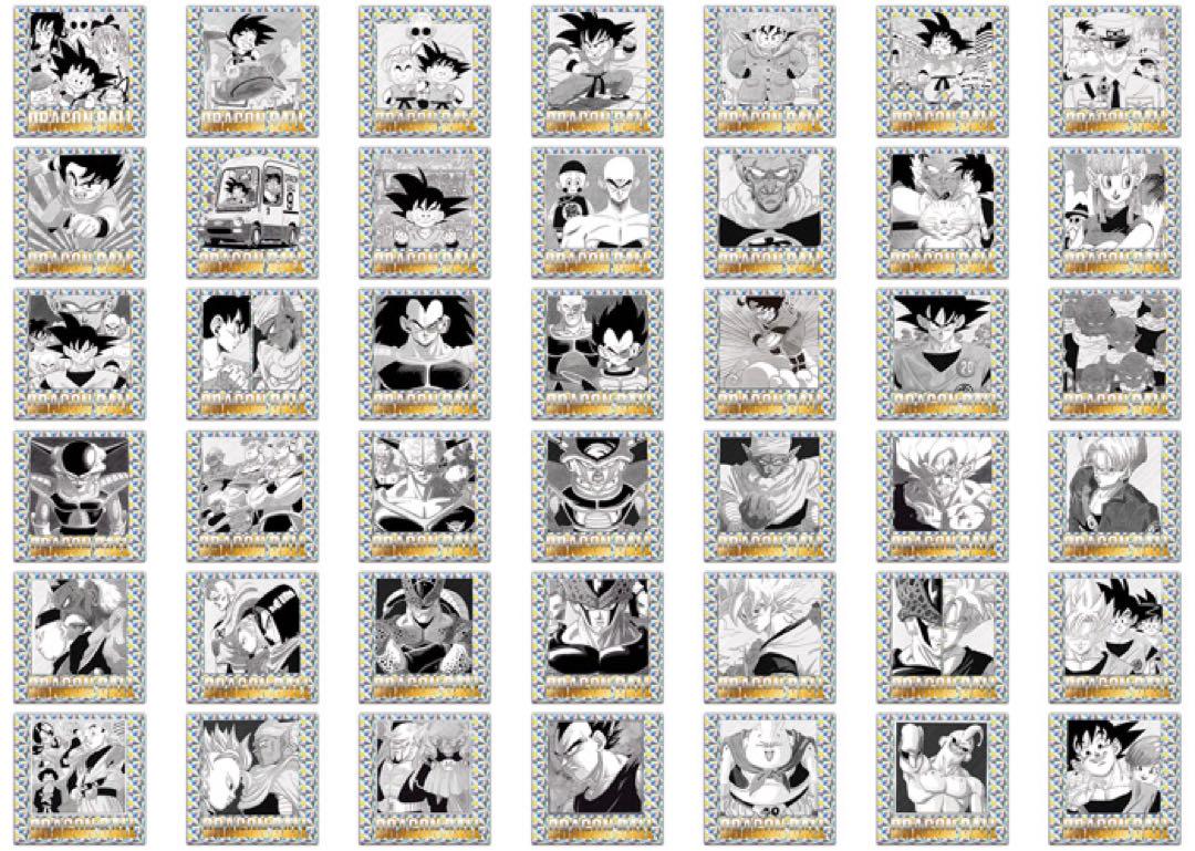 ドラゴンボール シール ウエハース 40周年 42種コンプリート 1