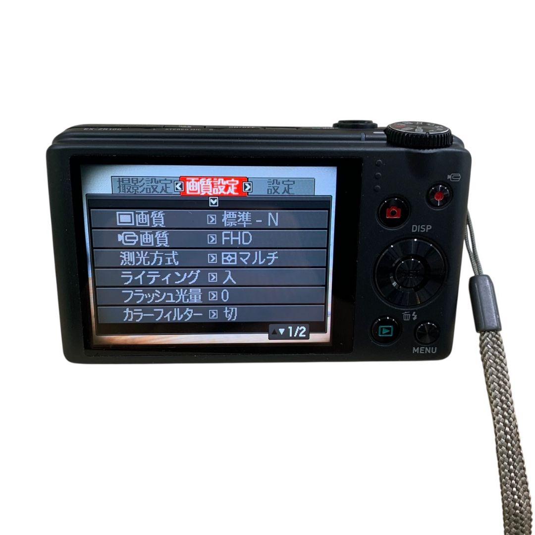 岩*田様 A6633 稼働品 casio EXILIM EX-ZR100 デジタ