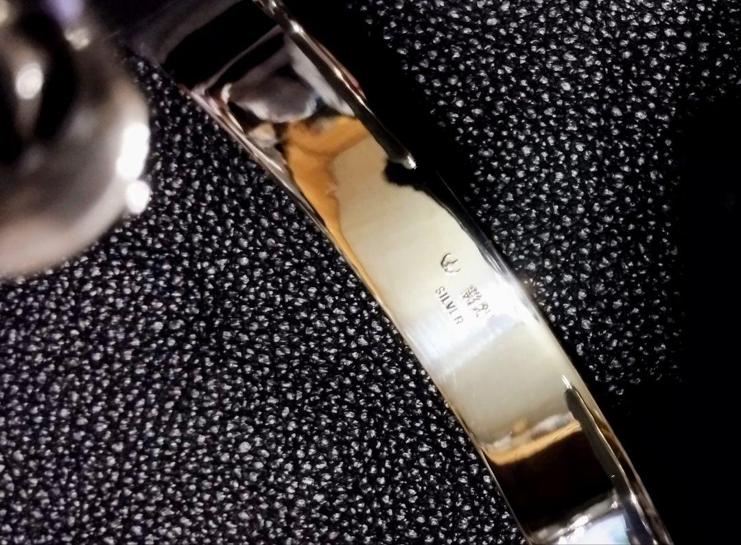 ☆彫銀　九字マントラバングル・ヴァジュラ　美品1個の出品です。
