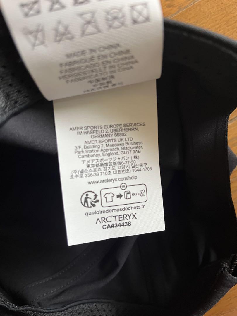 ARC'TERYX Bird Word Cap 24Kブラック S-Mサイズ
