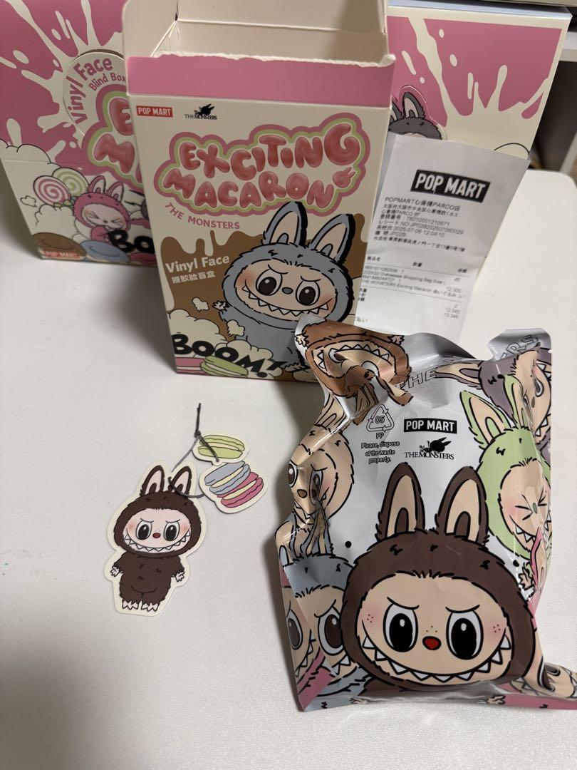 POPMART LABUBUラブブExciting Macaronマカロン 6種 POPMART Labubu Macaron Set of 6 THE MONSTERS Exciting