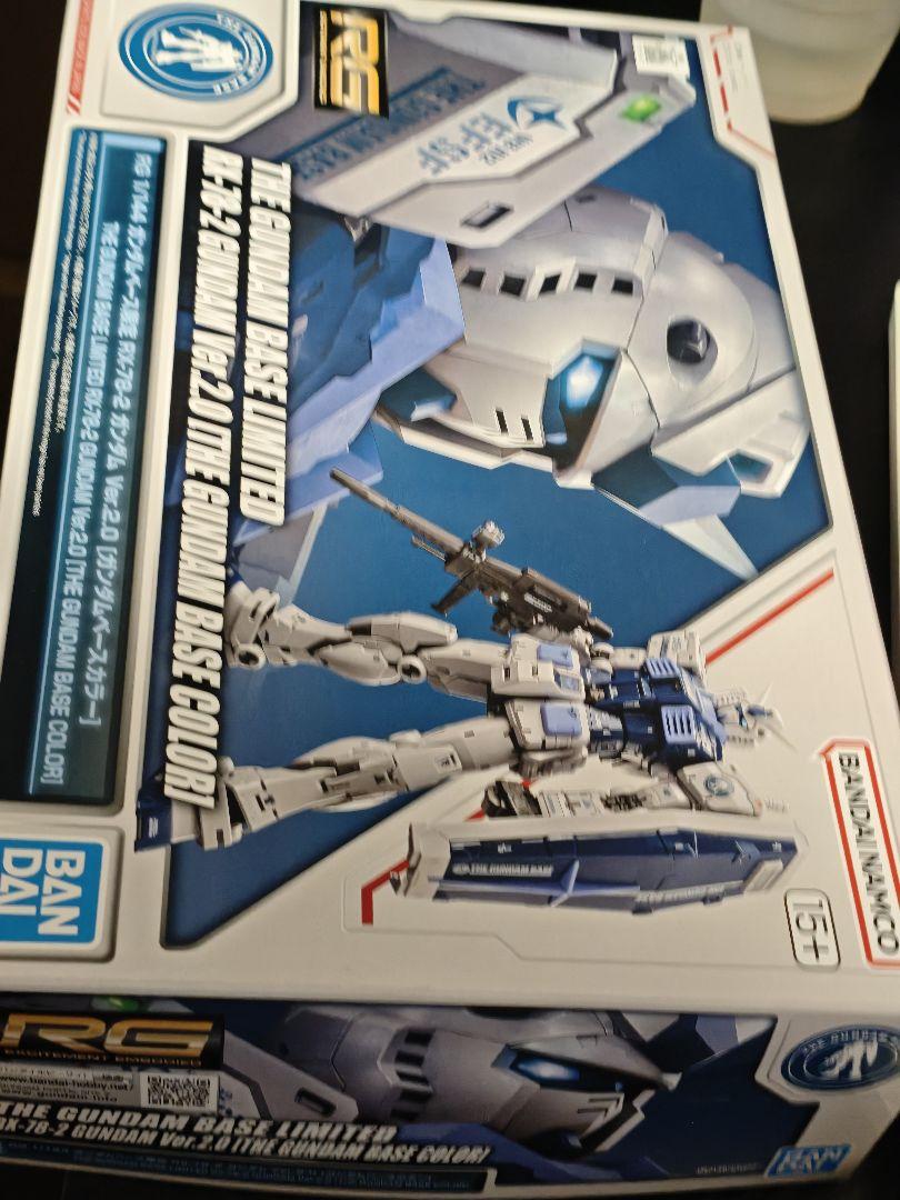 RG RX-78-2 ガンダム Ver.2.0 ガンダムベースカラー - メルカリ