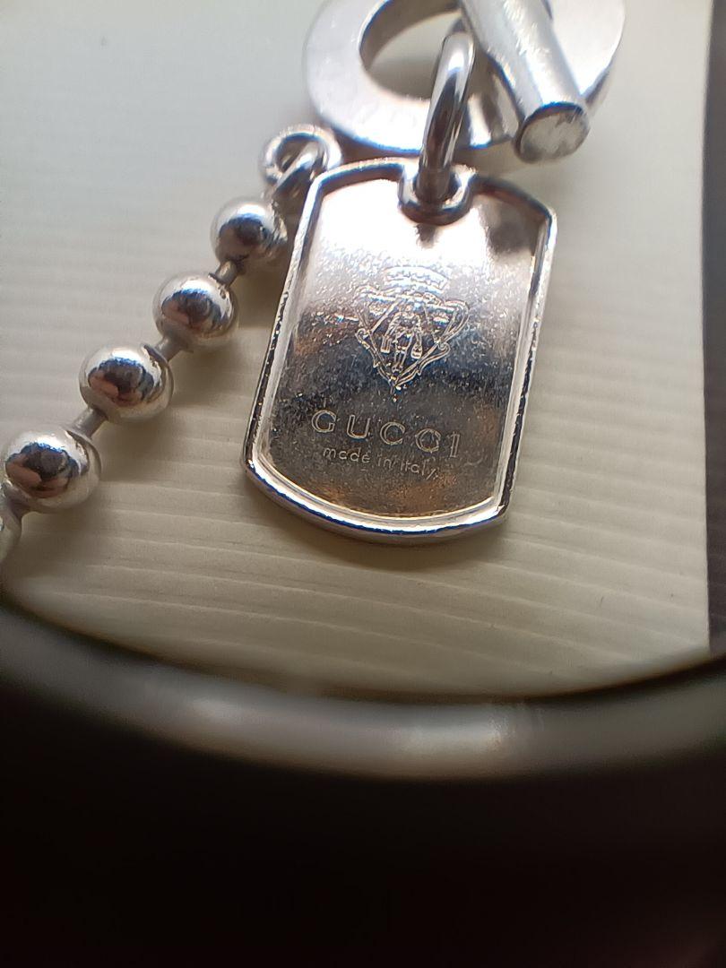 ニック様　美品✨️　グッチ　GUCCI ブレスレット　シルバー ニック様 週末セール 美品✨️ グッチ GUCCI ブレスレット