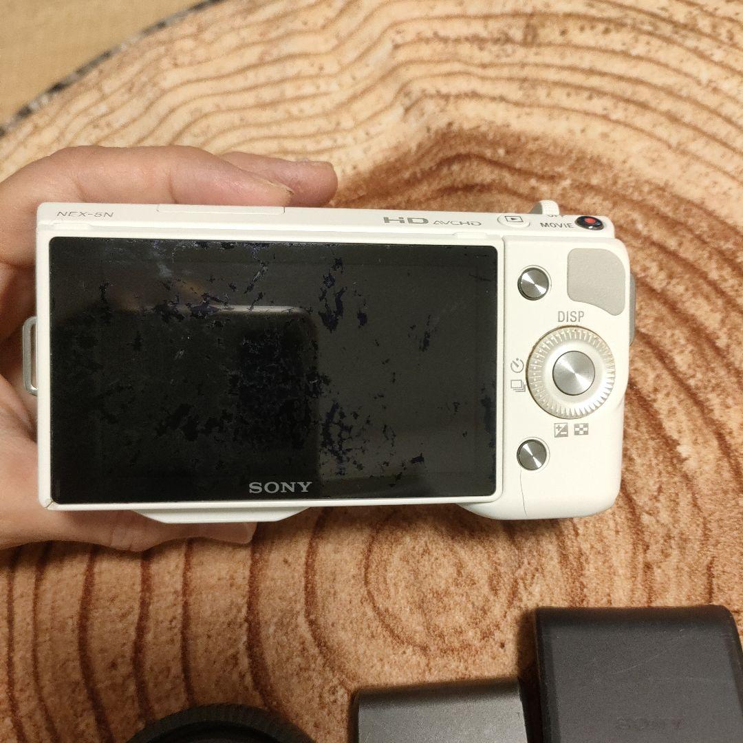 SONY α5N ホワイト レンズ付き