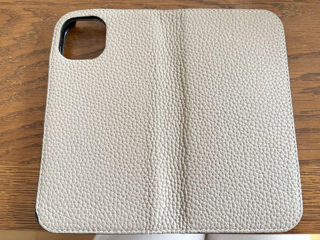 ボナベンチュラBONAVENTURA グレージュ×パープル iPhone15