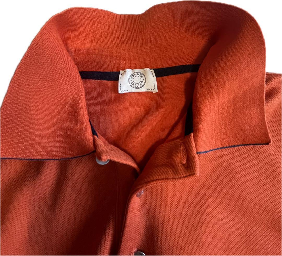 エルメス　メンズポロシャツ Mサイズ