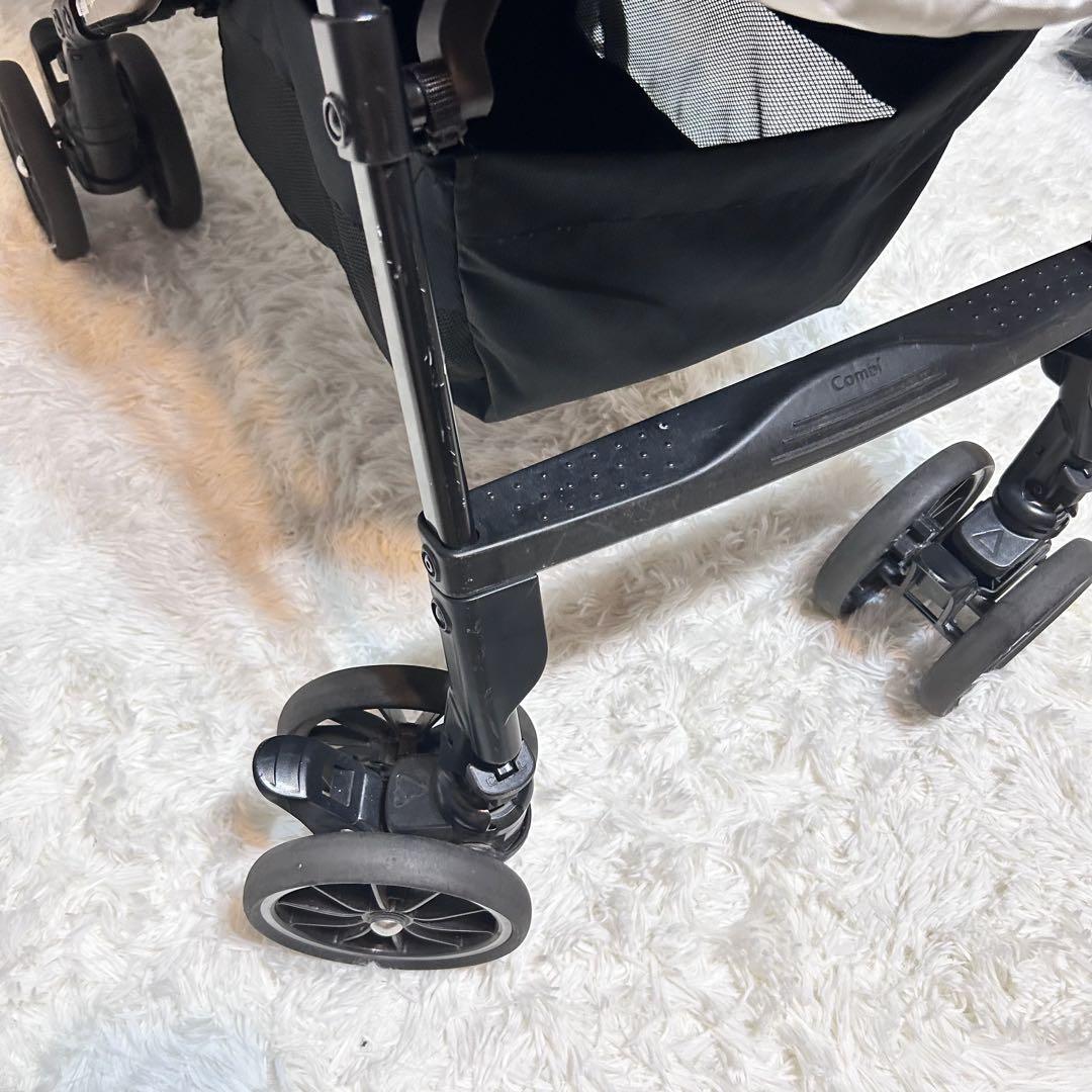備品完備　ベビーカー コンビ　メチャカル オート4キャス エッグショック ロッタ