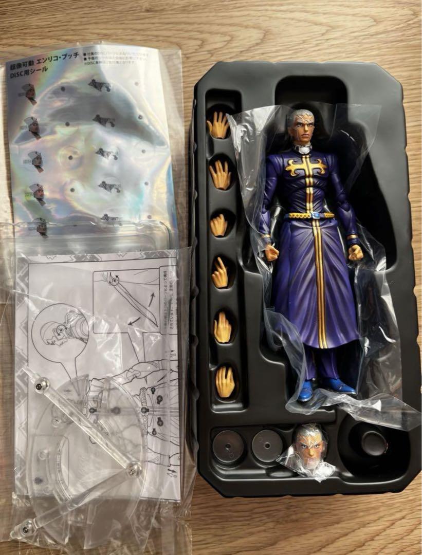 【未開封】ジョジョ超像可動（初版）フィギュア8体セット　魂ステージ3セット付 超像可動 ジョジョ8個セット フィギュア