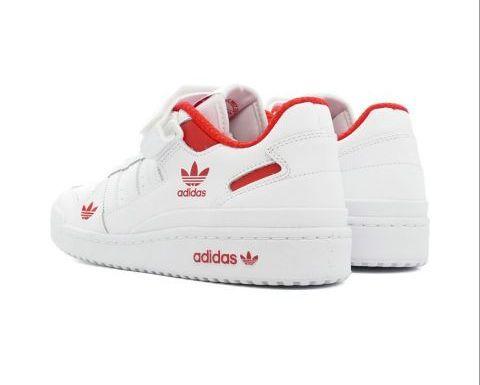adidas Forum Low 'Cloud White Red' スニーカー