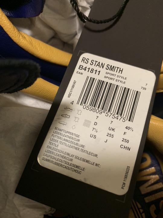 adidas スニーカー 25.5cm u1Zx8-m96232338794 スタンスミス ラフシモンズ 人気限定品