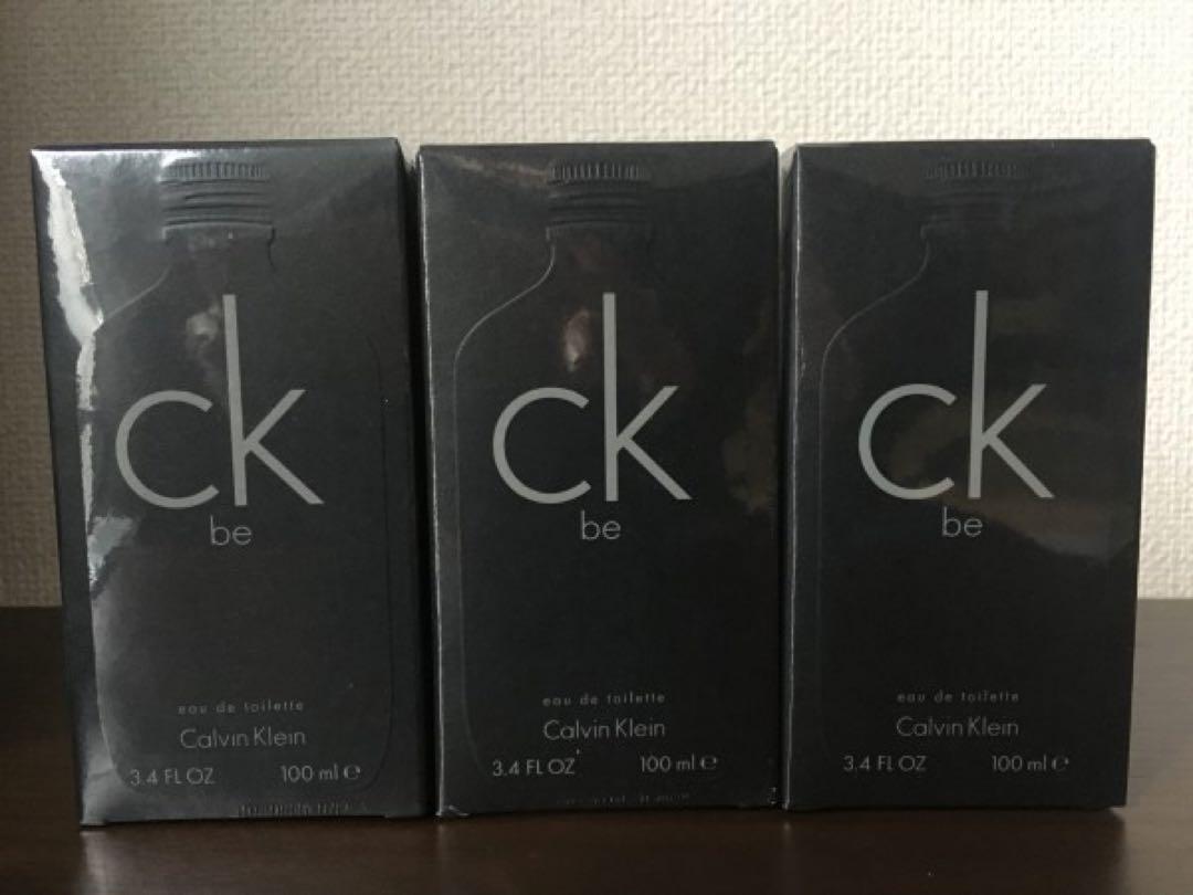 【新品】カルバンクライン CK be 100ml×3本 EDT SP【送料０！】