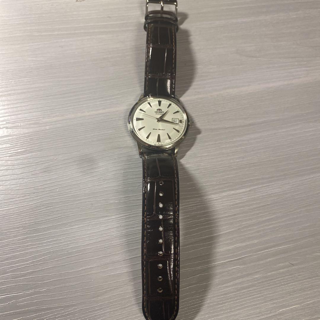ORIENT 自動巻き時計 シルバー