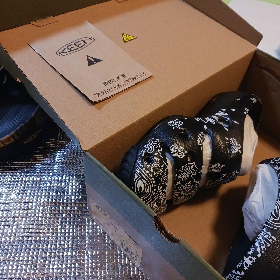 KEEN　2足セット　H&Sブラック、カモフラージュ