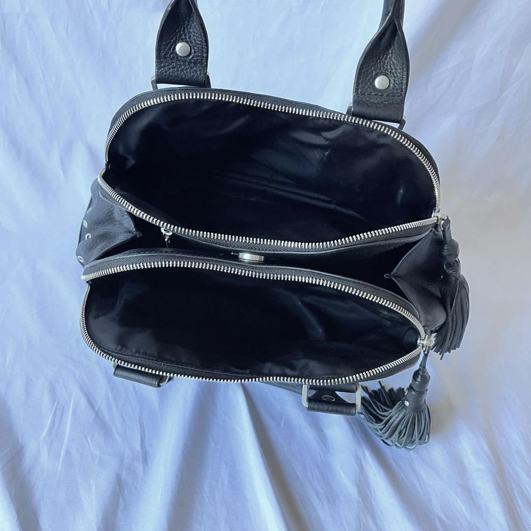 y2k Archive studs bag フェイクレザー ベルト ボストン - メルカリ