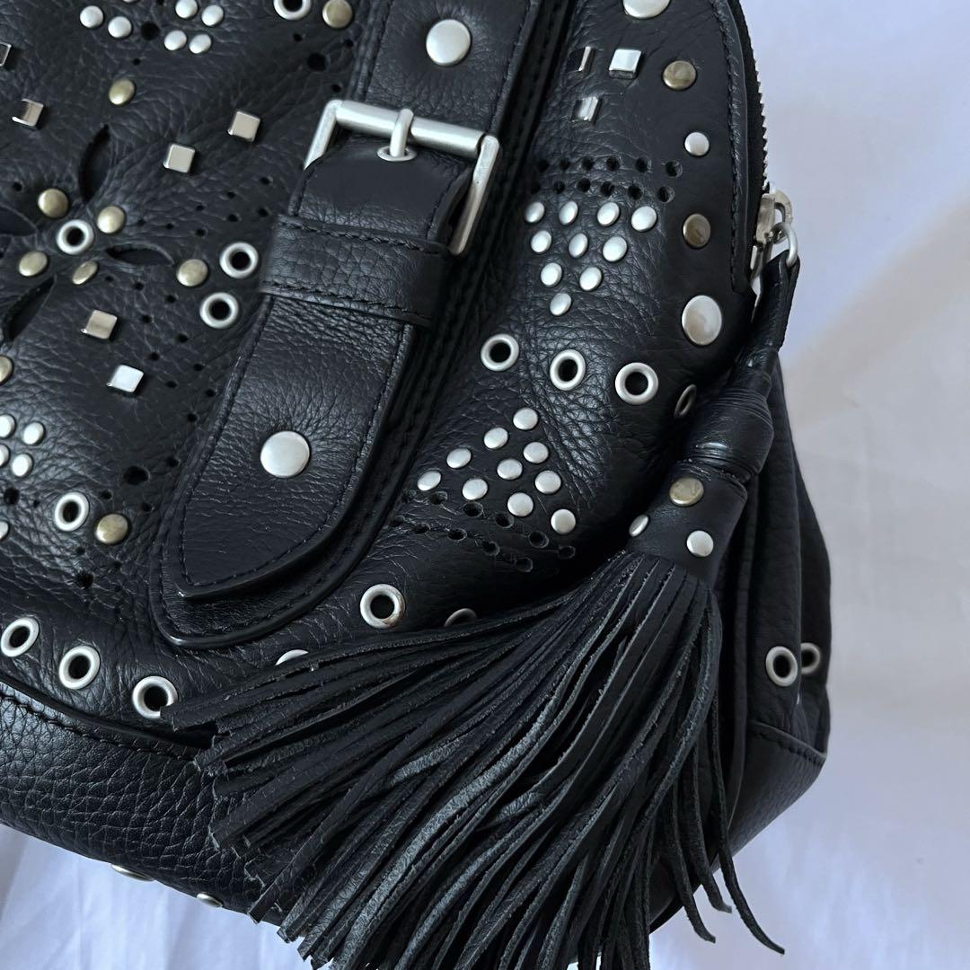y2k Archive studs bag フェイクレザー　ベルト　ボストン y2k Archive studs bag フェイクレザー ベルト ボストン - メルカリ