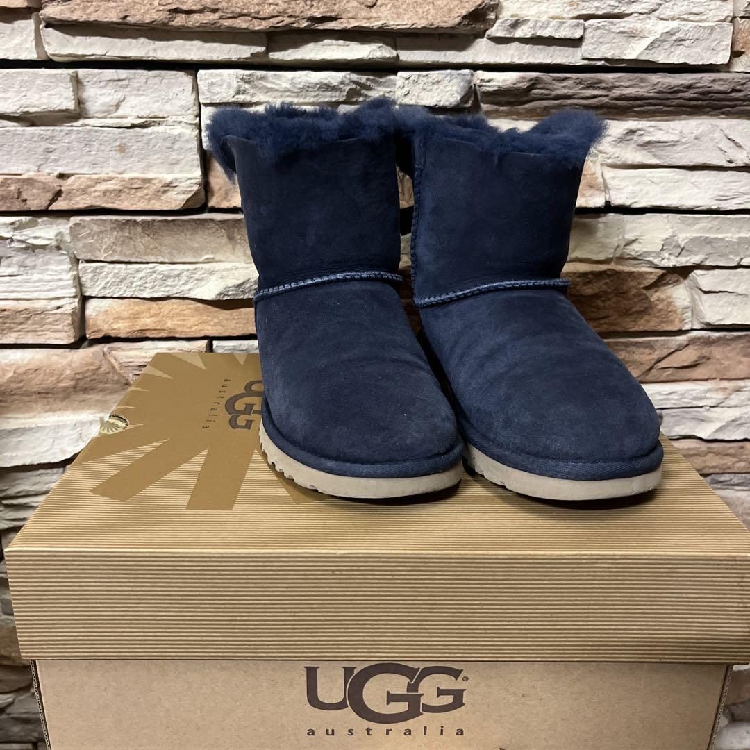 UGG ムートンブーツ ネイビー　25cm UGG ムートンブーツ ネイビー