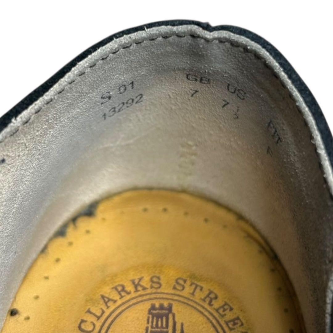 チャッカブーツローカットブラック2525cm・CLARKS