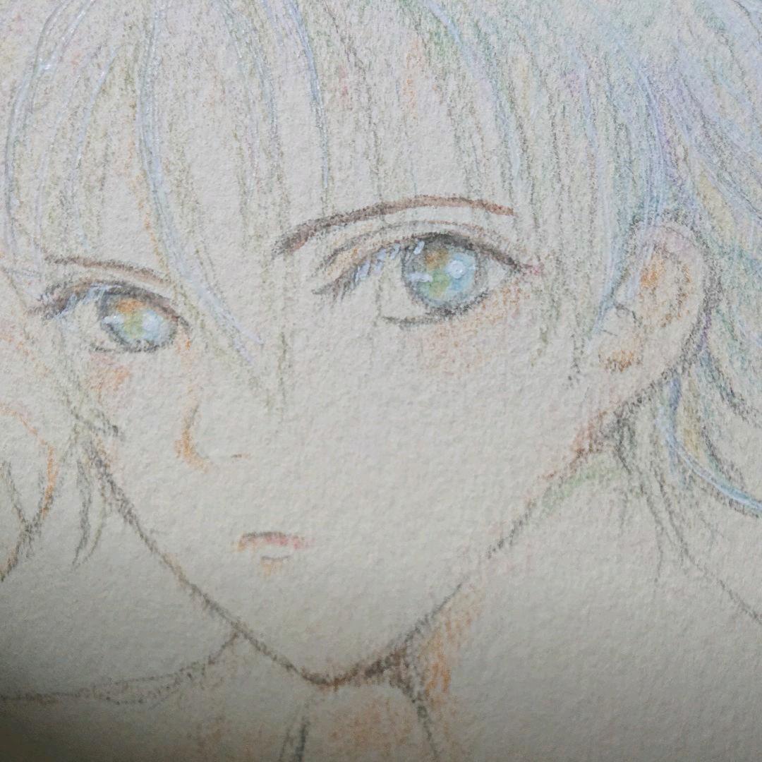 メルカリ 手描きオリジナルイラスト色鉛筆画 男の子 アート 写真 600 中古や未使用のフリマ