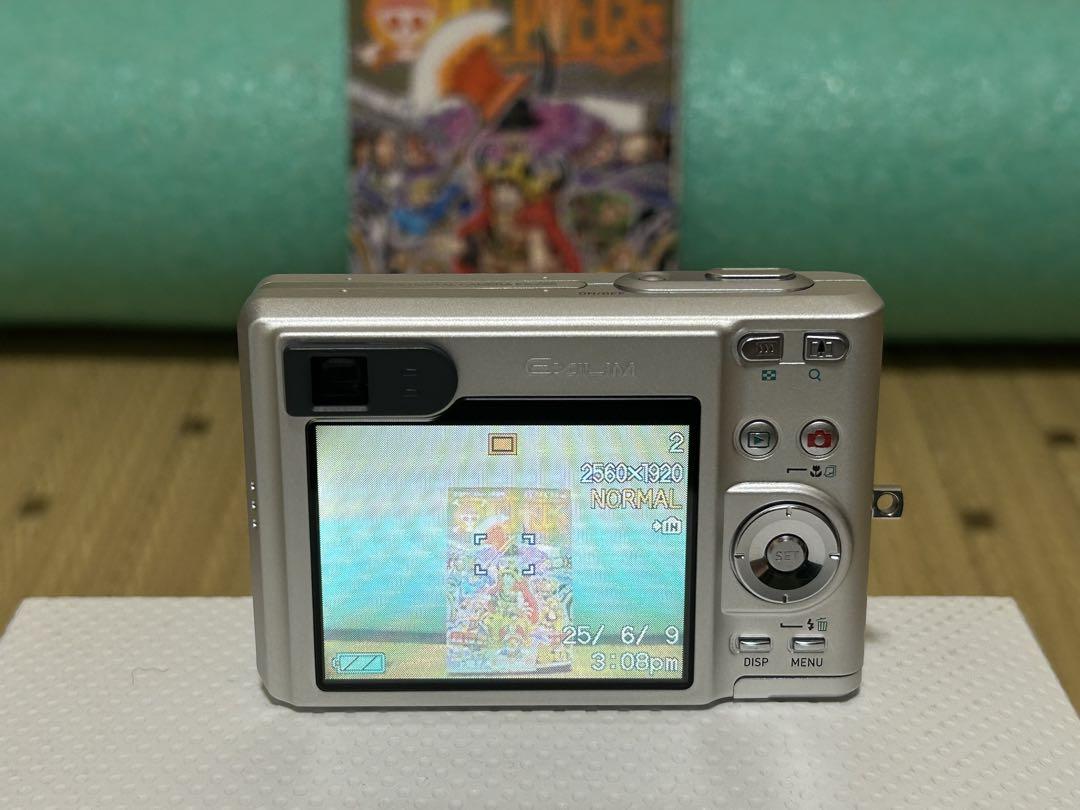 CASIO カシオ EXILIM EX-Z55 デジタルカメラ シルバー 色.