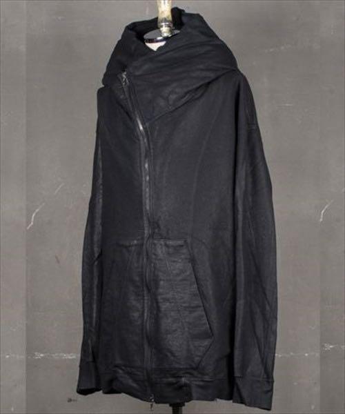 人気新番 JULIUS コーティングジップパーカー 7Y0ZH-m96241655850 2022大得価