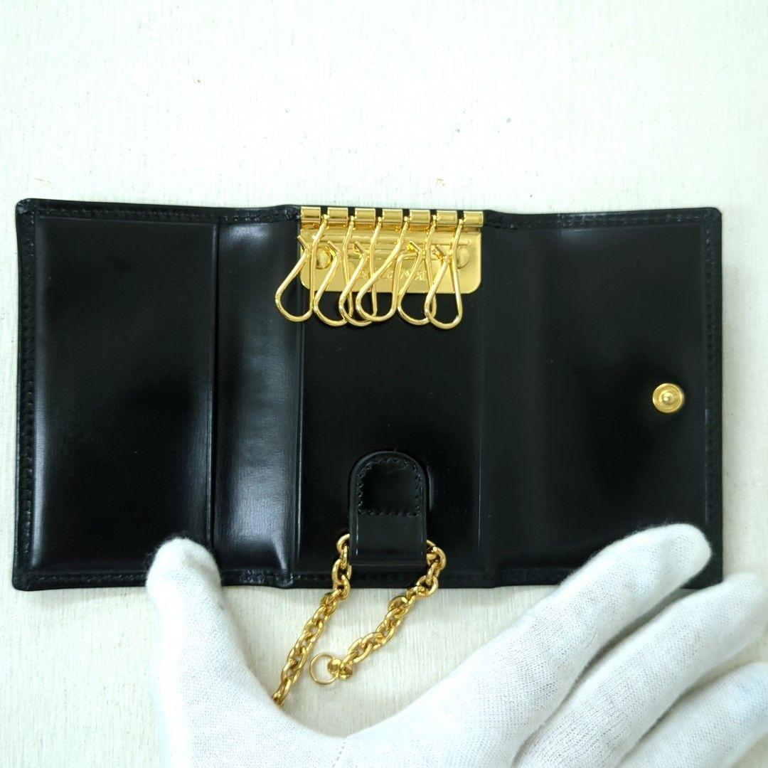 BVLGARI ブルガリ 6連 キーケース スムースレザー 20862