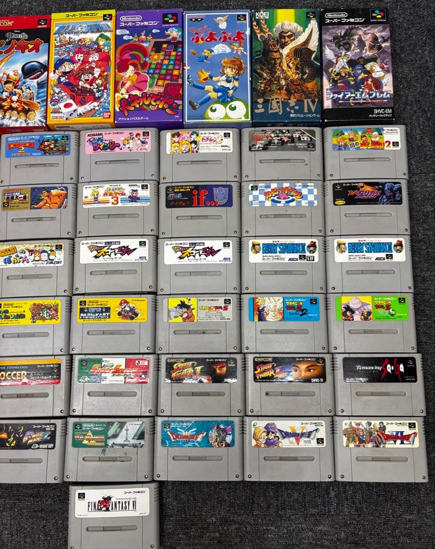 スーパーファミコンソフトセット 51個セットまとめ売り