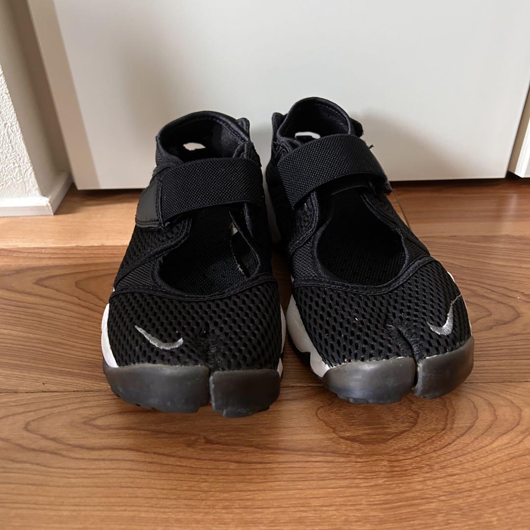 NIKE エアリフト 黒 新品未使用 24cm  ナイキ NIKE WMNS AIR RIFT BLACK/OFF NOIR-BLACK-BLACK 22FA-I（ナイキ
