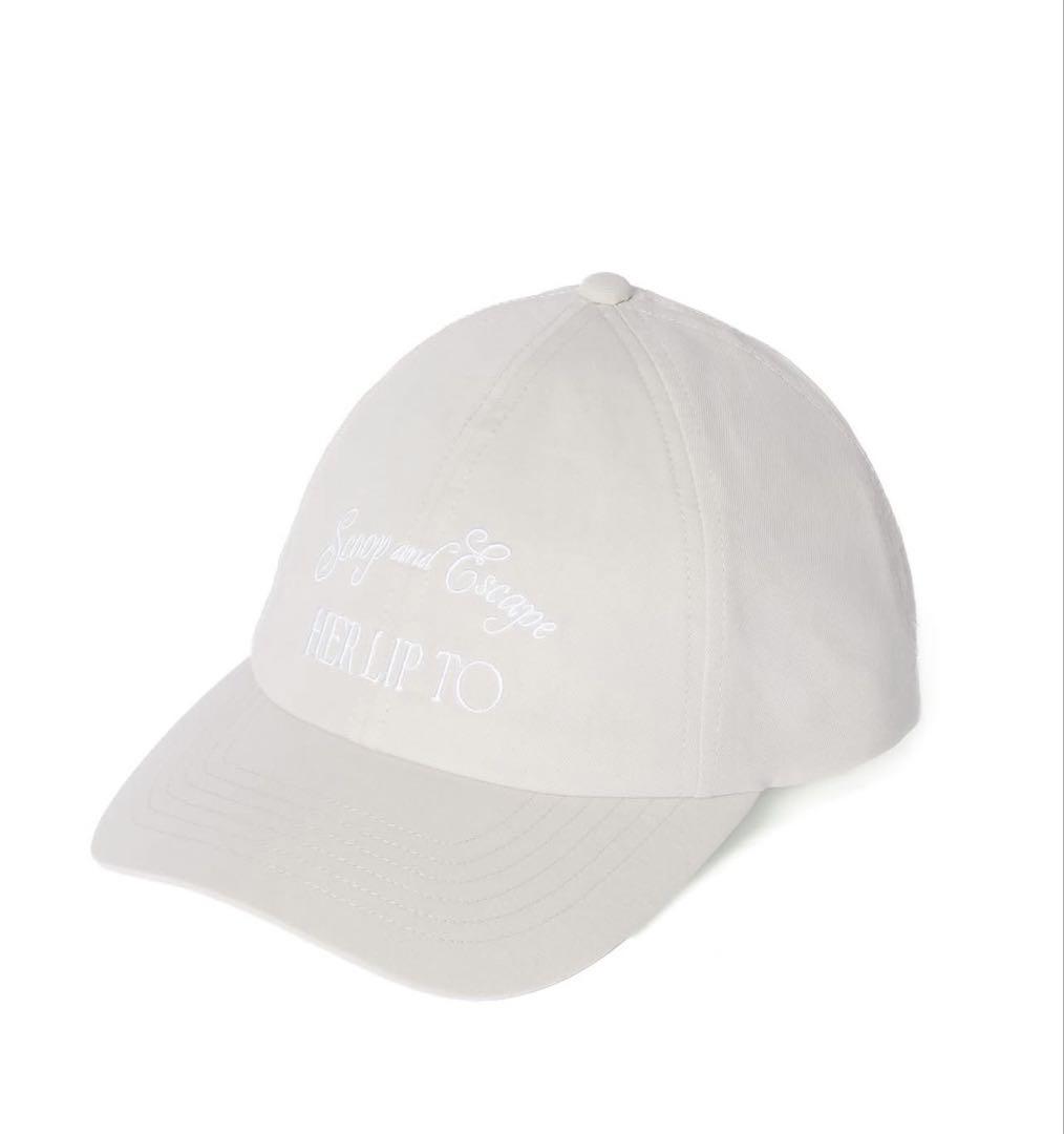 帽子 herlipto Scoop and Escape cap 新品 herlipto Scoop and Escape cap &うちわセット - メルカリ