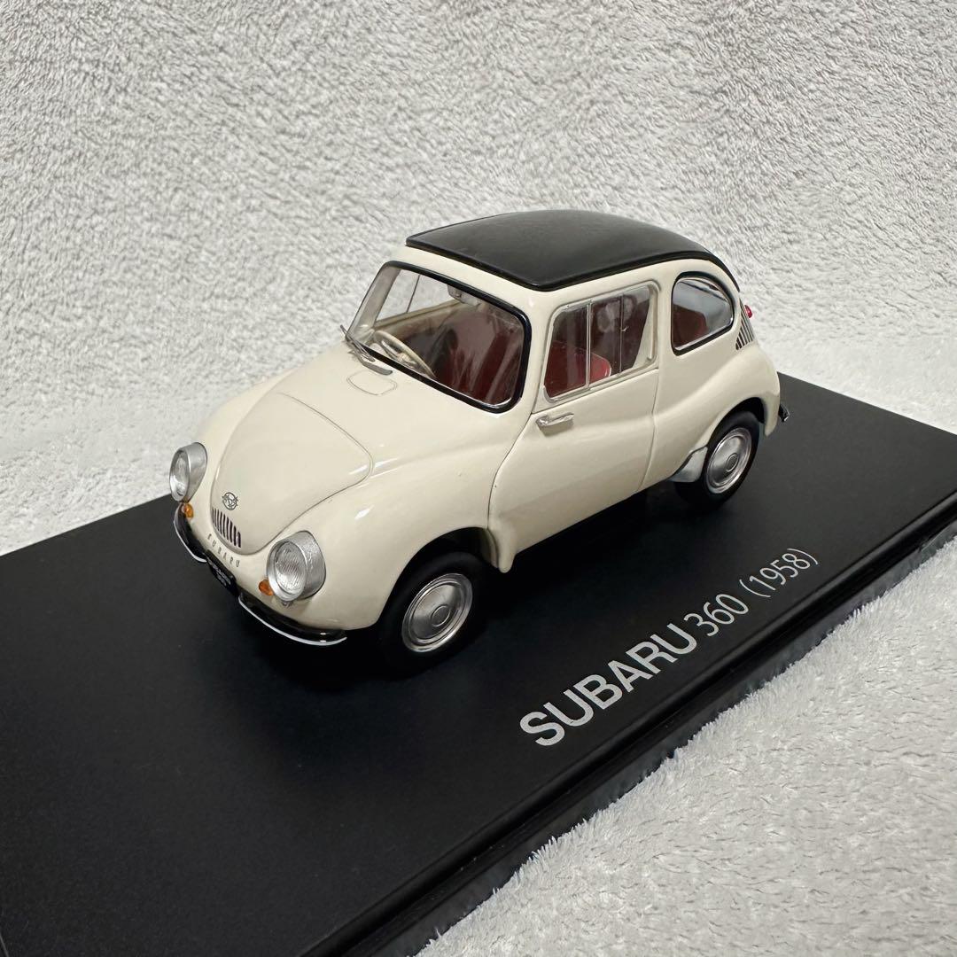 アシェット SUBARU360（1958年モデル）のミニカー1/24 国産名車