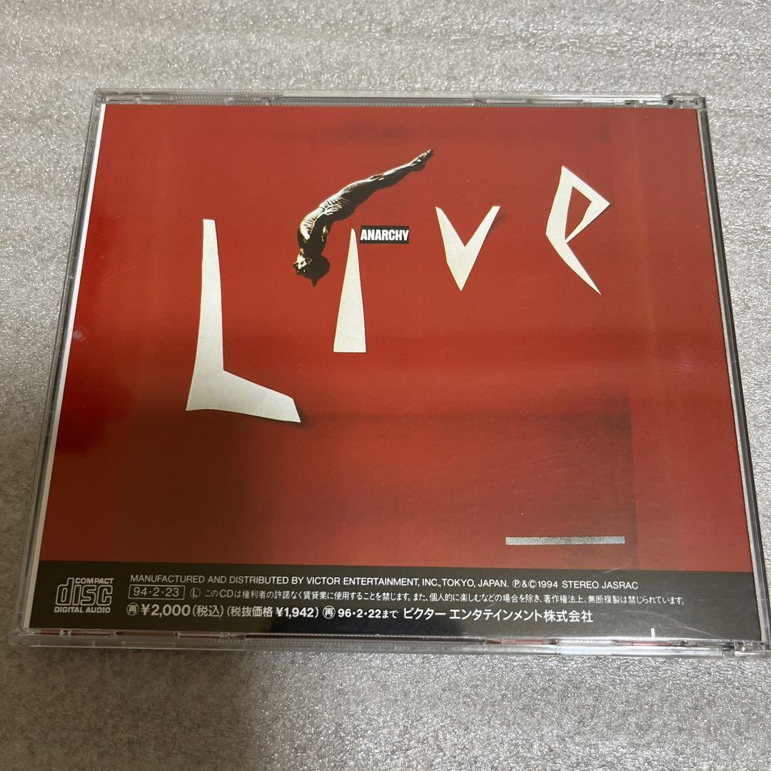 Amazon.co.jp: ANARCHY LIVE(紙ジャケット仕様): ミュージック