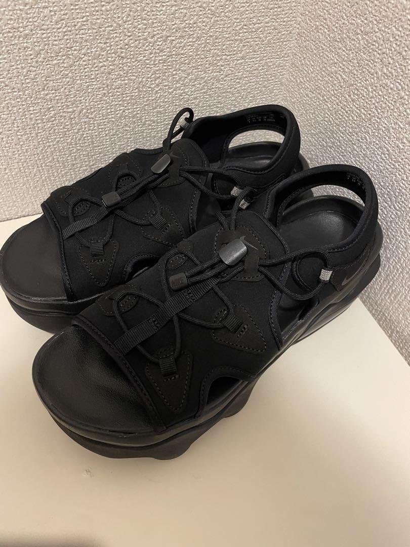 WMNS AIR MAX KOKO SANDAL 厚底サンダル 黒 25cm