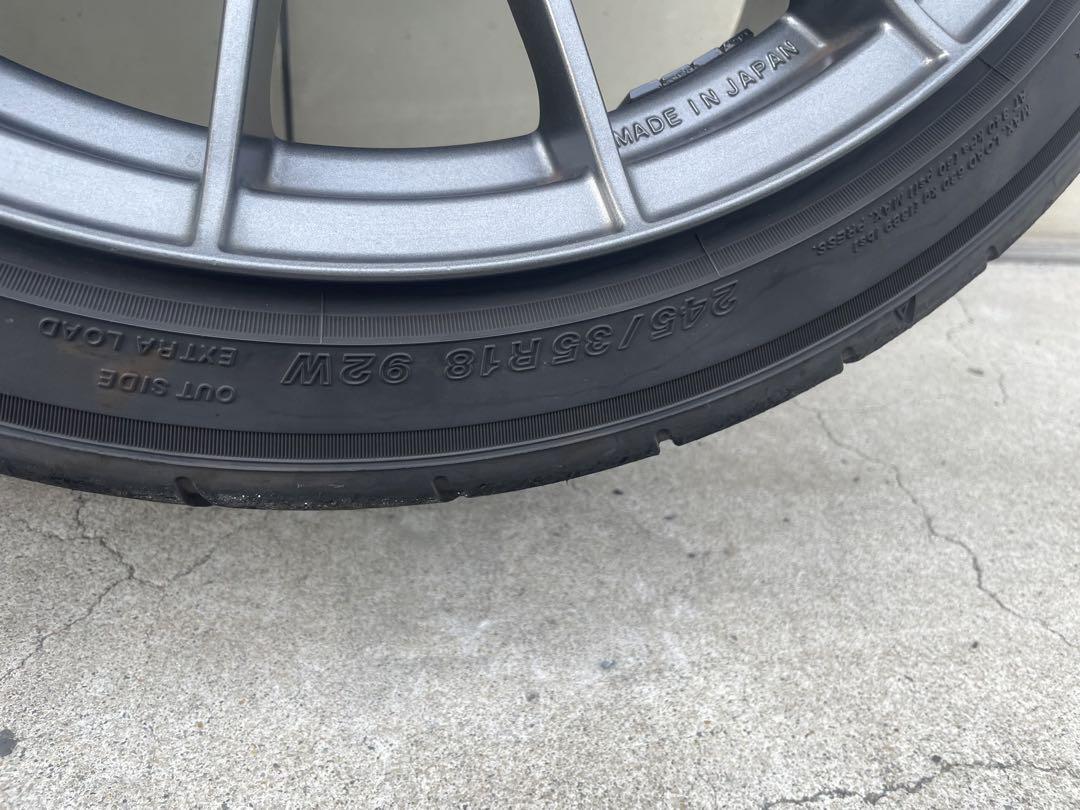 ENKEI RS05RR 18インチ　PCD100 86 AD09