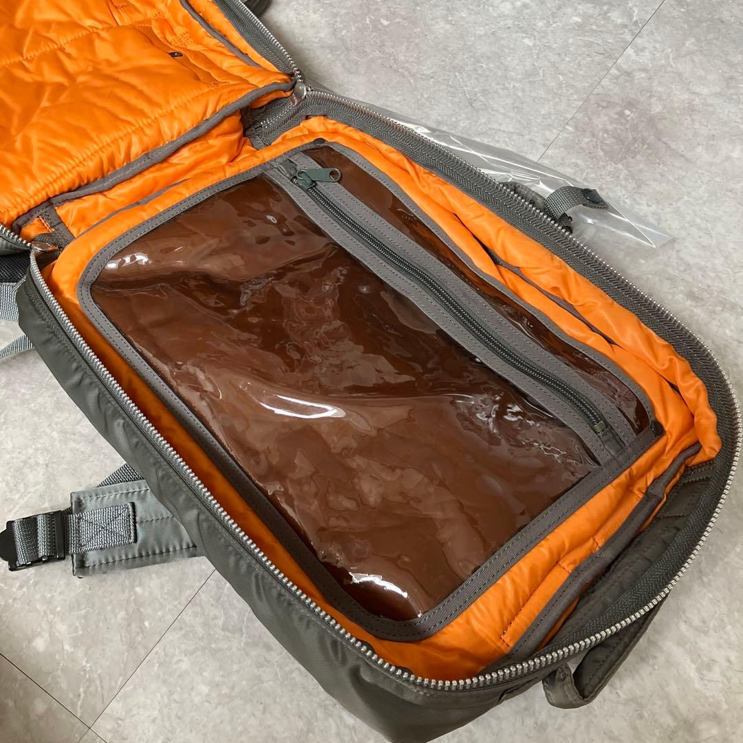 【極美品】PORTER 3way バック　ヨシダカバンブリーフケース　グレー