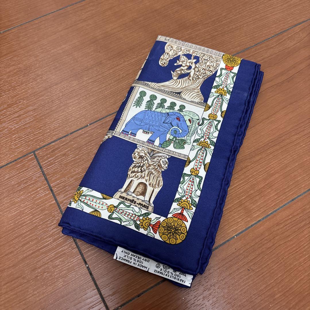 極美品 HERMES エルメス カレ45 TORANA - メルカリ