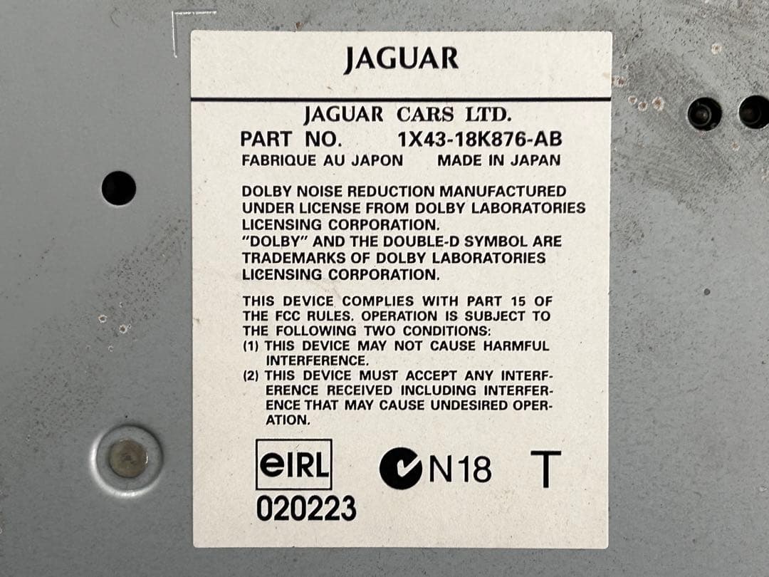 ジャガー純正AM