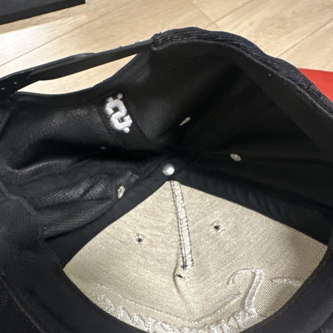 Supreme 黒キャップ
