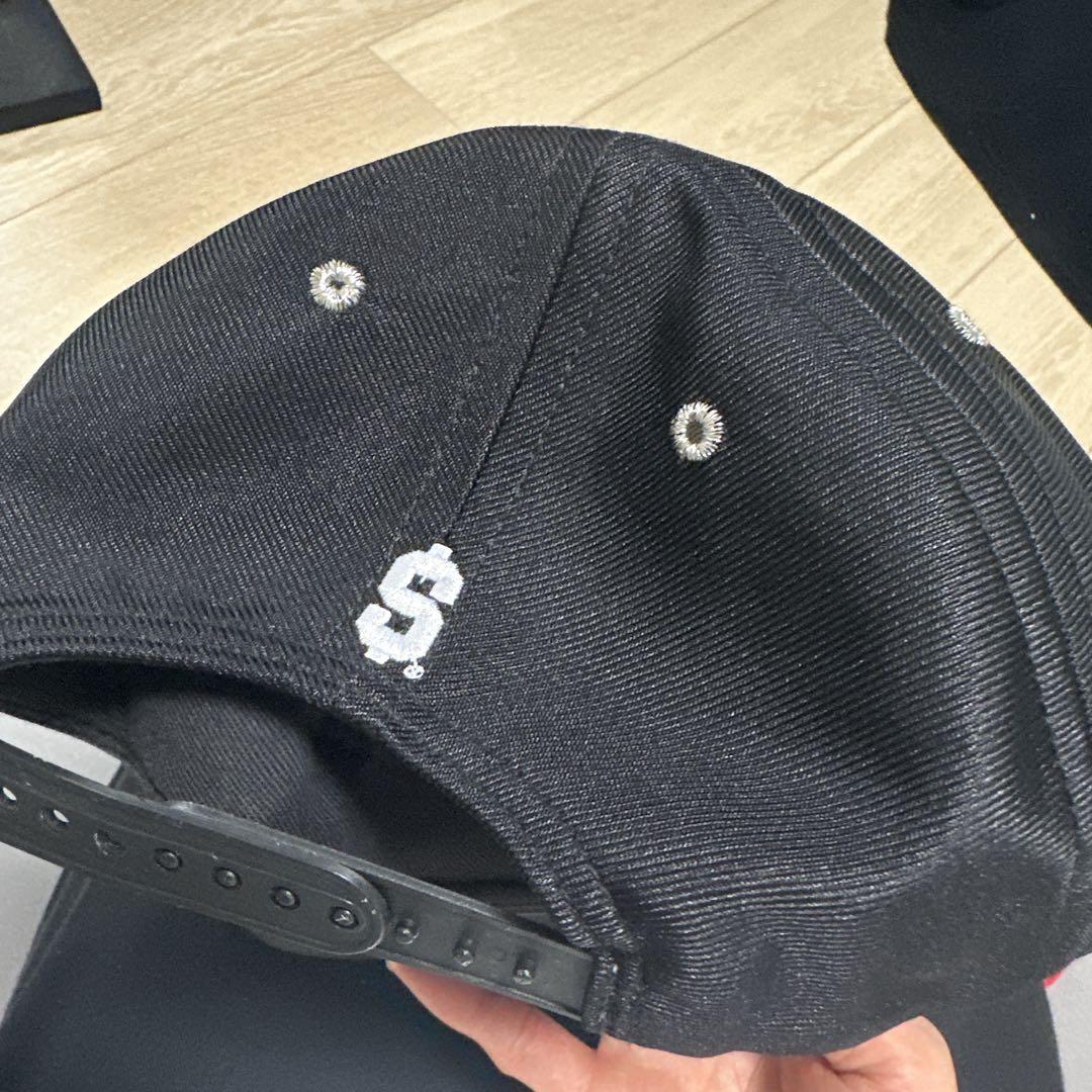 Supreme 黒キャップ