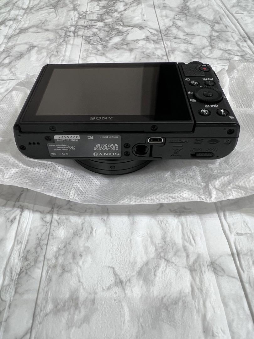 【新品未使用】SONY Cyber−Shot WX DSC-WX500 ブラック