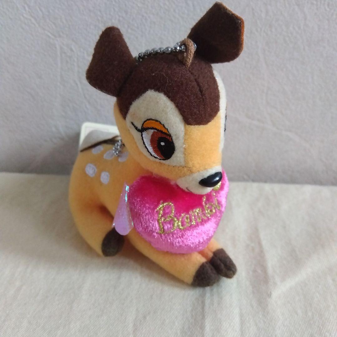 ディズニー バンビ ハートランド社製 ストラップ ぬいぐるみ