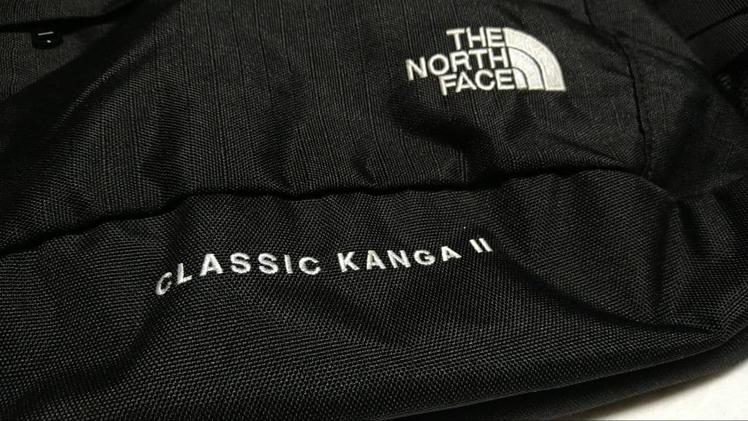 【極美品】ノースフェイス クラシックカンガ2 ボディバッグ ブラック 【極美品】ノースフェイス クラシックカンガ2 ボディバッグ ブラック