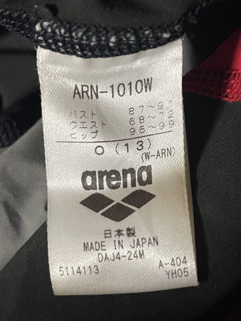 アリーナ布帛競泳水着　Oサイズ　ARN-1010W Fina承認