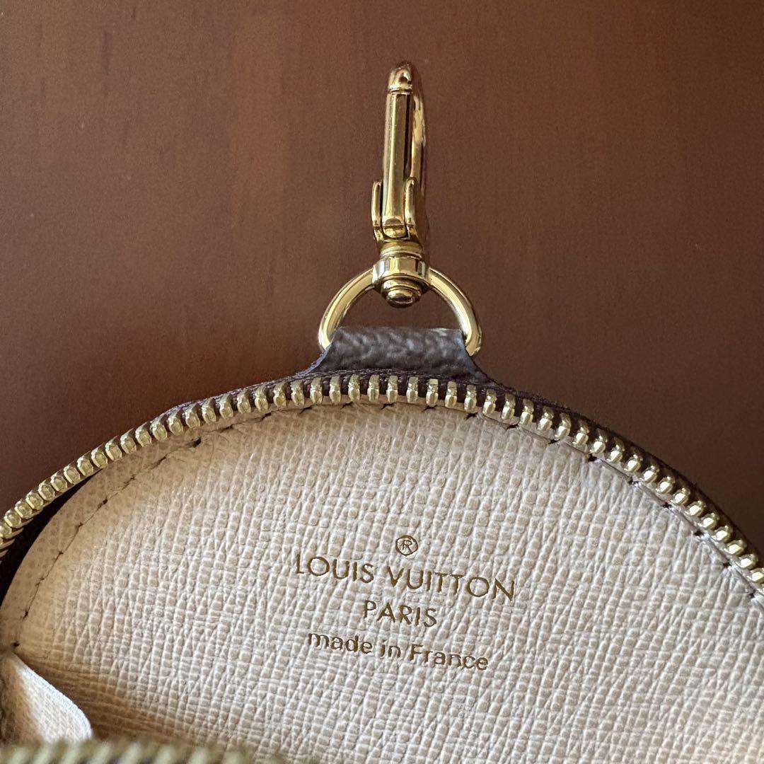 LOUIS VUITTON モノグラム コインケース フック付き