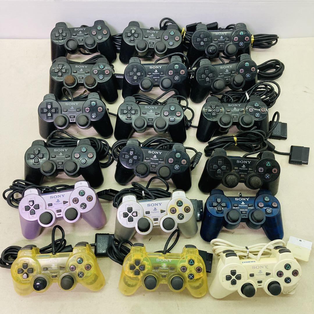 SONY プレイステーション2 DUALSHOCK2 18個 ジャンク ZA