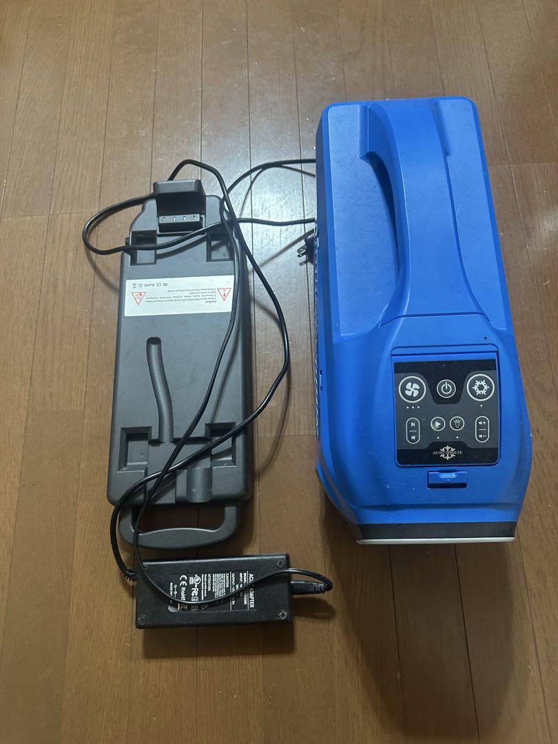 Zero breeze スポットクーラー　バッテリー付き