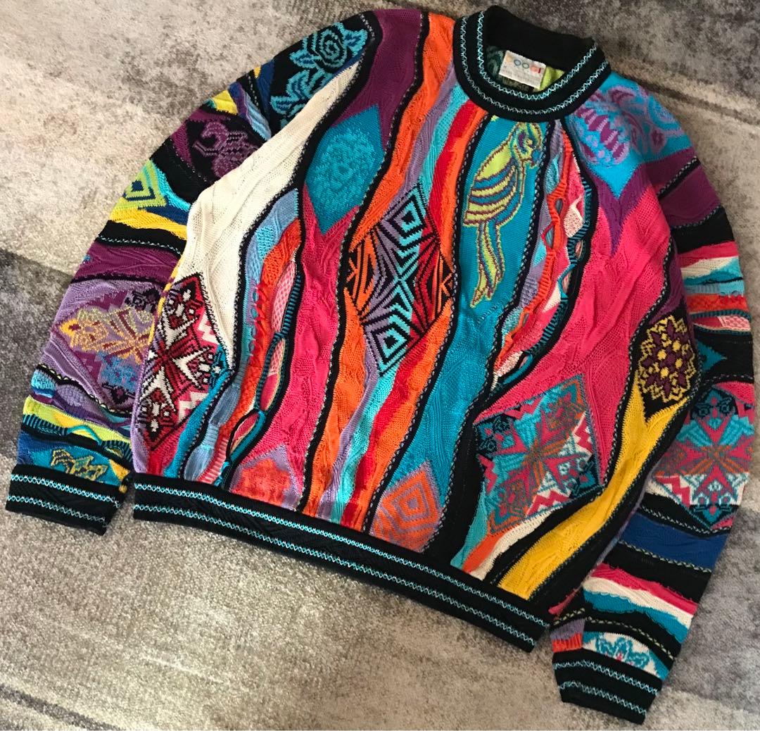 幻の逸品 BIG SIZE 90's vintage COOGI ニットセータートップス