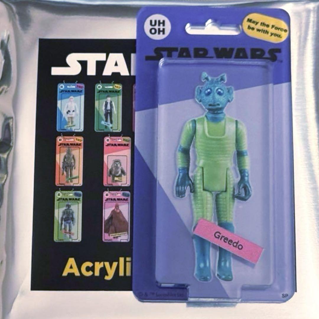 スターウォーズ ブリスター風 アクリルキーチェーン グリード
