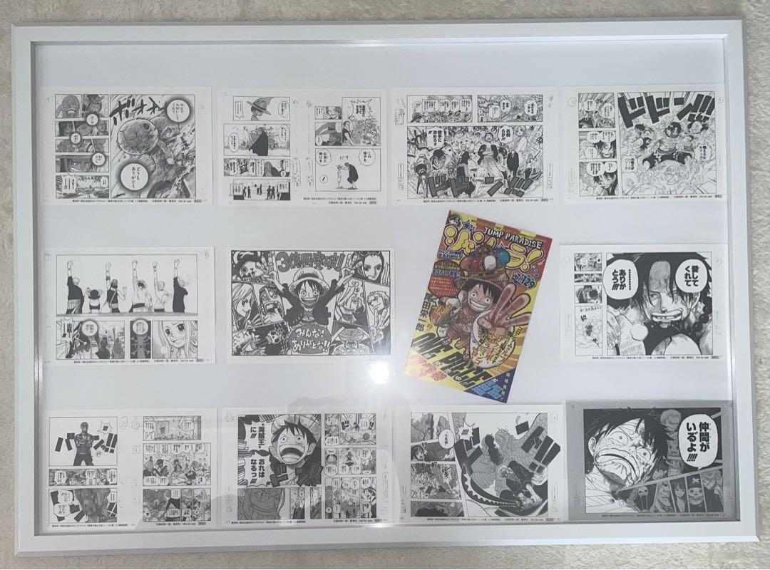 ONEPIECEワンピース ミニ複製原画 コンプ 10種+おまけ1枚+ジャンパラ