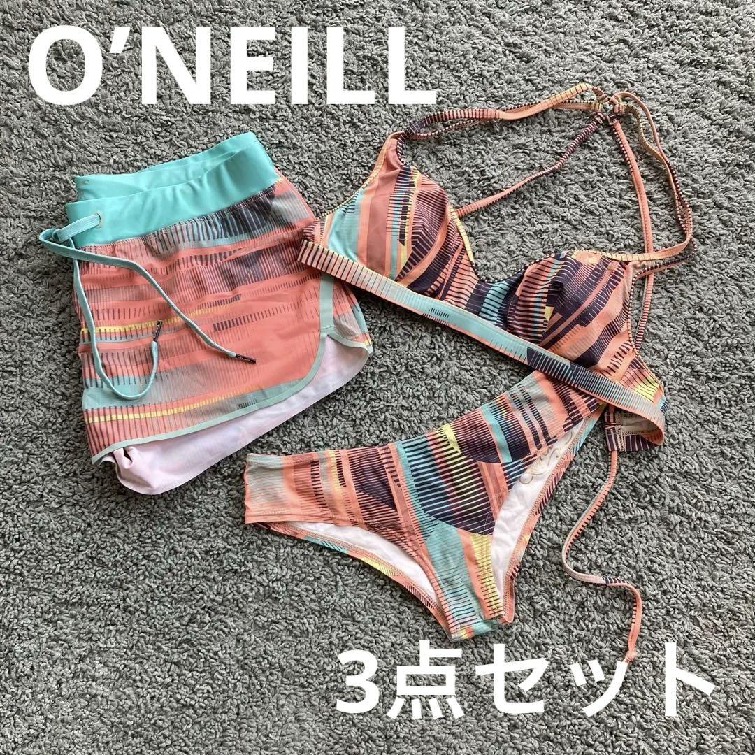 オニール 3点セット セパレート 水着 ビキニ サーフパンツ Lサイズ